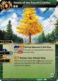 Forest of the Sacred Conifer - Savior of Chaos - Battle Spirits Saga card
