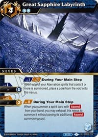 Great Sapphire Labyrinth - Savior of Chaos - Battle Spirits Saga card