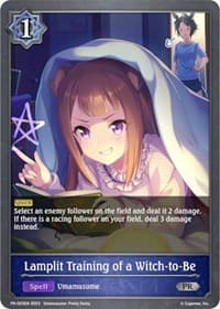 Lamplit Training of a Witch-to-Be - Shadowverse: Evolve Promo Cards - Shadowverse: Evolve card