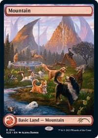 Mountain (1514) - Secret Lair Drop Series - Magic: The Gathering card