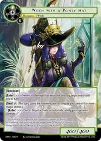 Witch With A Pointy Hat - Masterpiece "Pilgrim-Memories" - Force of Will card