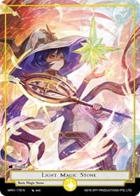 Light Magic Stone - Masterpiece "Pilgrim-Memories" - Force of Will card