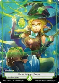 Wind Magic Stone - Masterpiece "Pilgrim-Memories" - Force of Will card