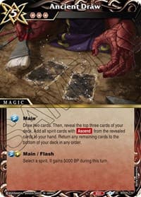 Ancient Draw - Savior of Chaos - Battle Spirits Saga card
