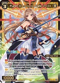 Furen E Lustario, Code 2434 - Collab Booster: Nijisanji Diva - WIXOSS card
