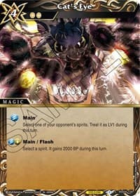 Cat's Eye - Savior of Chaos - Battle Spirits Saga card