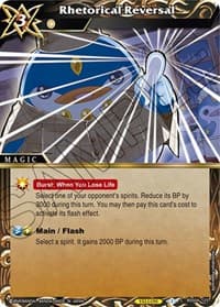 Rhetorical Reversal - Savior of Chaos - Battle Spirits Saga card