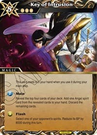 Key of Intrusion - Savior of Chaos - Battle Spirits Saga card