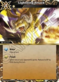 Lightning Attack - Savior of Chaos - Battle Spirits Saga card