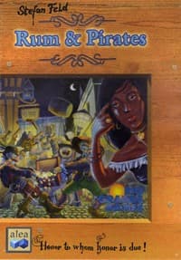 Rum and Pirates Board Game - Rio Grande - Boardgames card