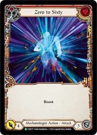 Zero to Sixty - FAB177 - Flesh and Blood: Promo Cards - Flesh and Blood TCG card