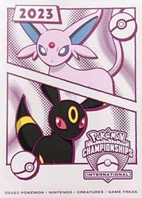 Pokemon TCG: 2023 European International Championship Card Sleeves (65 Pack) - Pokemon International Card Sleeves - Card Sleeves card