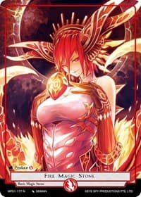 Fire Magic Stone - Masterpiece "Pilgrim-Memories" - Force of Will card