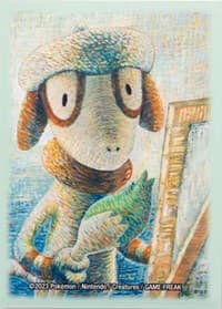 Pokémon Center × Van Gogh Museum: Smeargle Inspired by Self-Portrait as a Painter Card Sleeves (65 Sleeves) - Pokemon International Card Sleeves - Card Sleeves card