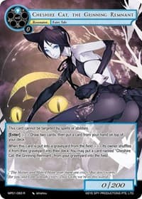 Cheshire Cat, the Grinning Remnant - Masterpiece "Pilgrim-Memories" - Force of Will card