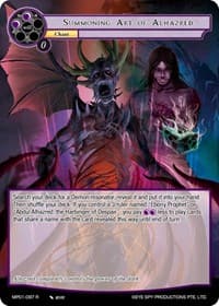 Summoning Art of Alhazred - Masterpiece "Pilgrim-Memories" - Force of Will card