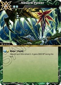 Absorb Power - Savior of Chaos - Battle Spirits Saga card