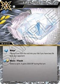 Life Saving - Savior of Chaos - Battle Spirits Saga card