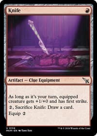 Knife - Murders at Karlov Manor - Magic: The Gathering card