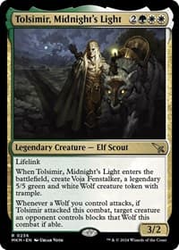 Tolsimir, Midnight's Light - Murders at Karlov Manor - Magic: The Gathering card