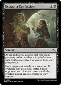 Extract a Confession - Murders at Karlov Manor - Magic: The Gathering card