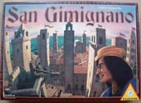 San Gimignano Board Game - Rio Grande - Boardgames card