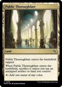 Public Thoroughfare - Murders at Karlov Manor - Magic: The Gathering card