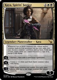 Kaya, Spirits' Justice - Murders at Karlov Manor - Magic: The Gathering card