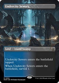 Undercity Sewers (Borderless) - Murders at Karlov Manor - Magic: The Gathering card