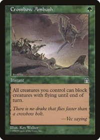 Crossbow Ambush - Stronghold - Magic: The Gathering card