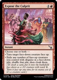 Expose the Culprit - Murders at Karlov Manor - Magic: The Gathering card