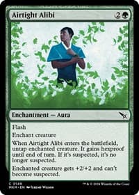 Airtight Alibi - Murders at Karlov Manor - Magic: The Gathering card