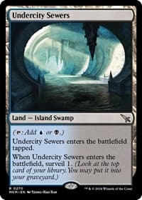 Undercity Sewers - Murders at Karlov Manor - Magic: The Gathering card