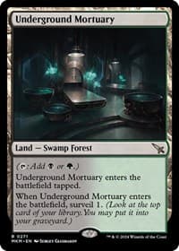 Underground Mortuary - Murders at Karlov Manor - Magic: The Gathering card