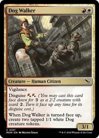 Dog Walker - Murders at Karlov Manor - Magic: The Gathering card