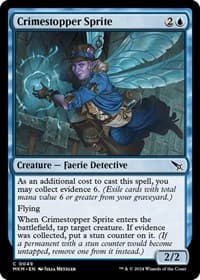 Crimestopper Sprite - Murders at Karlov Manor - Magic: The Gathering card
