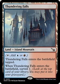 Thundering Falls - Murders at Karlov Manor - Magic: The Gathering card