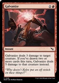Galvanize - Murders at Karlov Manor - Magic: The Gathering card