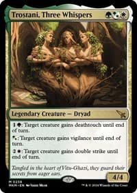 Trostani, Three Whispers - Murders at Karlov Manor - Magic: The Gathering card