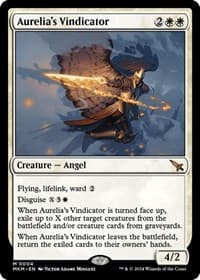 Aurelia's Vindicator - Murders at Karlov Manor - Magic: The Gathering card