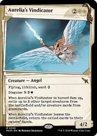 Aurelia's Vindicator (Showcase) - Murders at Karlov Manor - Magic: The Gathering card