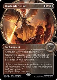 Warleader's Call (Showcase) - Murders at Karlov Manor - Magic: The Gathering card