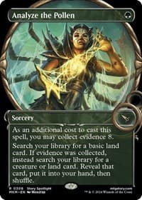 Analyze the Pollen (Showcase) - Murders at Karlov Manor - Magic: The Gathering card