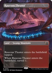Raucous Theater (Borderless) - Murders at Karlov Manor - Magic: The Gathering card