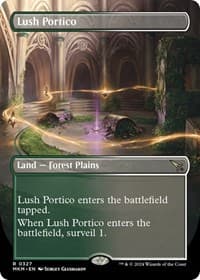 Lush Portico (Borderless) - Murders at Karlov Manor - Magic: The Gathering card