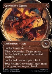 Convenient Target (Showcase) - Murders at Karlov Manor - Magic: The Gathering card