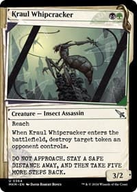 Kraul Whipcracker (Showcase) - Murders at Karlov Manor - Magic: The Gathering card
