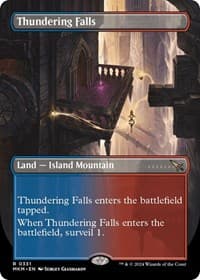 Thundering Falls (Borderless) - Murders at Karlov Manor - Magic: The Gathering card