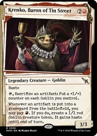 Krenko, Baron of Tin Street (Showcase) - Murders at Karlov Manor - Magic: The Gathering card