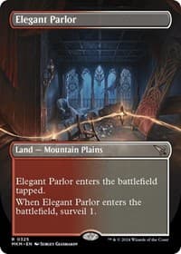 Elegant Parlor (Borderless) - Murders at Karlov Manor - Magic: The Gathering card